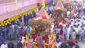 જગતના નાથની રથયાત્રામાં નાથને નિહાળી ભાવિકો ભક્તિના રંગે રંગાયા- Video