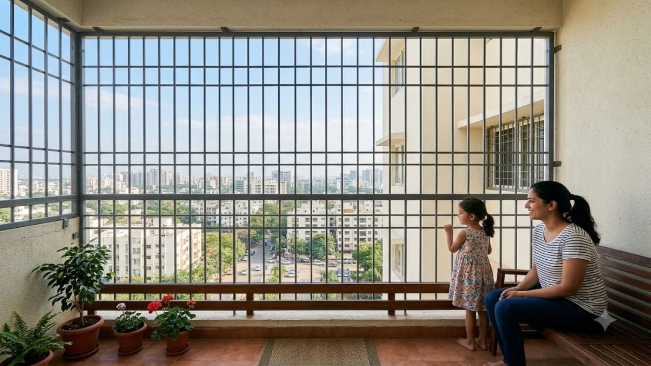 બાલકનીને કાચ, ઈંટ કે એલ્યુમિનિયમથી સંપૂર્ણ બંધ કરવી એ ઈમારતના અપ્રૂવ્ડ બિલ્ડિંગ પ્લાનનો ભંગ ગણાઈ શકે છે, જેના બદલ ડિમોલિશન (તોડી પાડવાની) નોટિસ પણ મળી શકે છે.