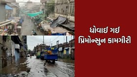 ભાવનગરમાં 80 લાખના ખર્ચે કરાયેલી પ્રિમોન્સુન કામગીરીનું વળી ગયુ પડીકુ