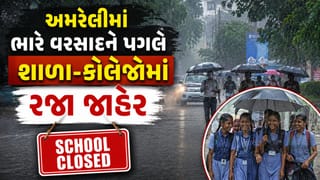 Breaking News : અમરેલીમાં જળબંબાકાર, ભારે વરસાદને પગલે શિક્ષણ વિભાગનો નિર્ણય, શાળા-કોલેજોમાં આજે રજા જાહેર