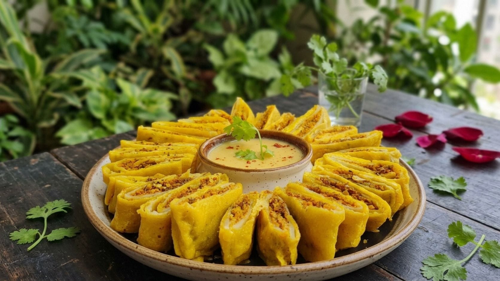 દાબડા ભજીયા બનાવવાની રીત: બટાકાની તૈયારી, સૌ પ્રથમ બે મીડીયમ સાઈઝના બટાકા પસંદ કરવા. દાબડા ભજીયા માટે આ રીતના બટાકા ઉત્તમ ગણાય છે. બટાકાની છાલ કાઢી, તેને સારી રીતે ધોઈ લેવા. વેફર પાડવાના સ્લાઈઝરની મદદથી બટાકાની એકદમ પાતળી ગોળ સ્લાઈસ કરી લેવી. સ્લાઈસ પાતળી હોવી જરૂરી છે જેથી મસાલાનો સ્વાદ વધુ આવે. જો સ્લાઈઝર ન હોય તો છરી વડે પણ પાતળી સ્લાઈસ કરી શકાય છે. તૈયાર થયેલી બટાકાની સ્લાઈસને તરત જ ઠંડા પાણીમાં ડુબાડી રાખવી, જેથી તે કાળી ન પડે.