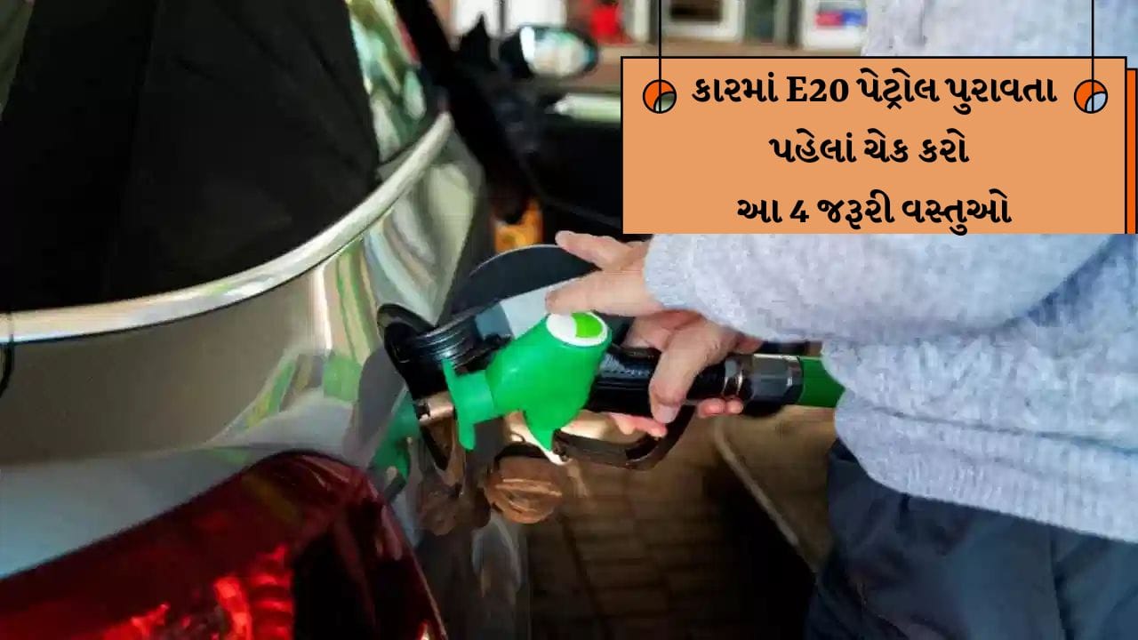 શું તમારી ગાડીમાં E20 પેટ્રોલ ચાલશે ? પેટ્રોલ પંપ પર જતાં પહેલાં આ 4 રીતોથી ઓનલાઇન કે ઓફલાઇન કરો ચેક