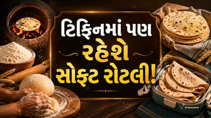 ટિફિનમાં પણ રહેશે સોફ્ટ રોટલી! જાણો આ સરળ ટ્રિક્સ