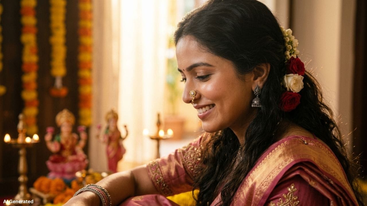 જ્યોતિષ શાસ્ત્રની માન્યતાઓ મુજબ, નોઝ પિનને શુભતા અને સકારાત્મક ઊર્જાનું પ્રતીક માનવામાં આવે છે. એવું કહેવામાં આવે છે કે નાકનો સંબંધ શુક્ર ગ્રહ સાથે હોય છે. શુક્ર ગ્રહ પ્રેમ, સૌંદર્ય, આકર્ષણ, સુખ-સુવિધા અને દાંપત્ય જીવનનો કારક માનવામાં આવે છે. માન્યતા છે કે નોઝ પિન ધારણ કરવાથી શુક્ર ગ્રહની શુભ અસર વધે છે, જેના કારણે આત્મવિશ્વાસમાં વધારો થાય છે, વ્યક્તિત્વ વધુ આકર્ષક બને છે અને જીવનમાં સુખ-સમૃદ્ધિ જળવાઈ રહે છે.