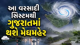 વરસાદ વરસાવે તેવી સિસ્ટમ સક્રીય હોવાથી ગુજરાતમાં થશે મેઘમહેર