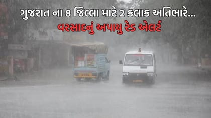 હવામાન વિભાગે સાંજના 7 વાગ્યા સુધી જાહેર કર્યું નાઉકાસ્ટ