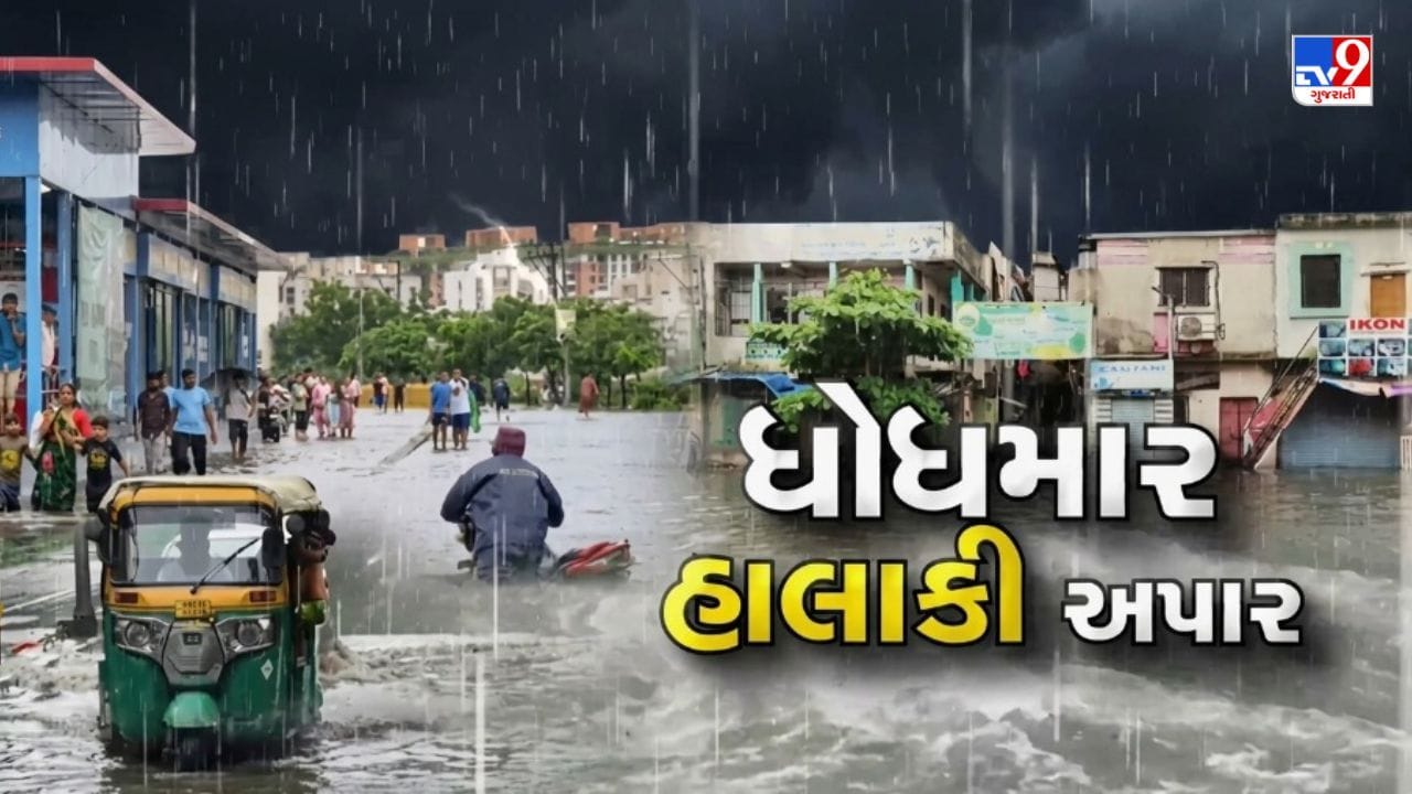 Breaking News: નવસારીમાં ભારે વરસાદને પગલે 'રેડ એલર્ટ'... પૂર્ણા નદીનો પુલ ડૂબ્યો, 19 થી વધુ રસ્તાઓ બંધ થયા
