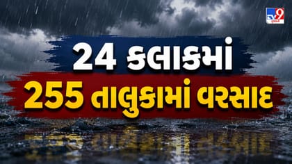 24 કલાકમાં 255 તાલુકામાં વરસાદ, મહેમદાવાદમાં સાડા 19 ઈંચ વરસાદ