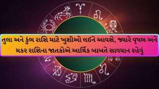 14 જુલાઈના દિવસે કઈ રાશિના જાતકોને નસીબ આપશે સાથ અને કોણે રાખવી પડશે સાવધાની? જુઓ Video