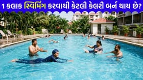 રોજ 1 કલાક સ્વિમિંગ કરવાથી કેટલી 'કેલરી' બર્ન થાય છે?