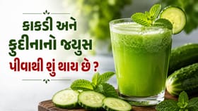 સવારે ખાલી પેટે કાકડી અને ફુદીનાનો જ્યુસ પીવાના 5 અદ્ભુત ફાયદા જાણો !