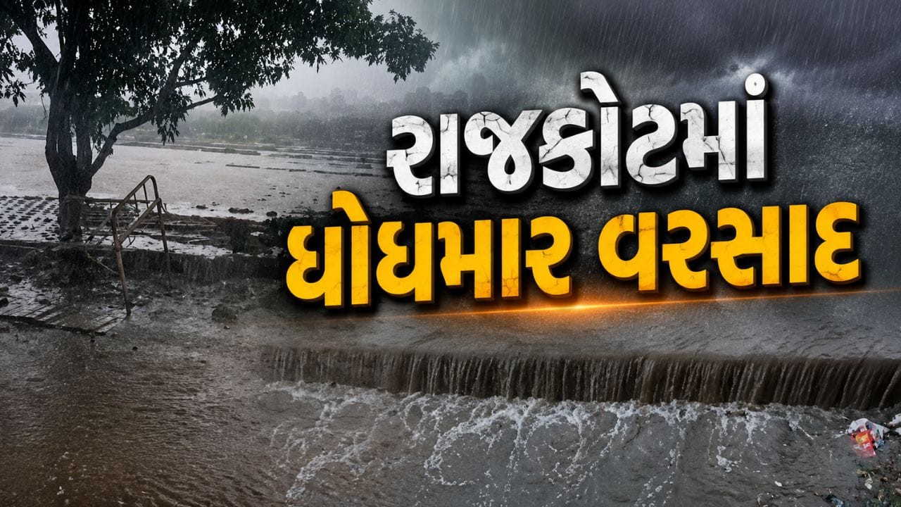 Breaking News : રાજકોટમાં ધોધમાર વરસાદ, ખેડૂતોમાં ખુશીનો માહોલ, વાવણી માટે આશા જાગી Breaking News : રાજકોટમાં ધોધમાર વરસાદ, ખેડૂતોમાં ખુશીનો માહોલ, વાવણી માટે આશા જાગી