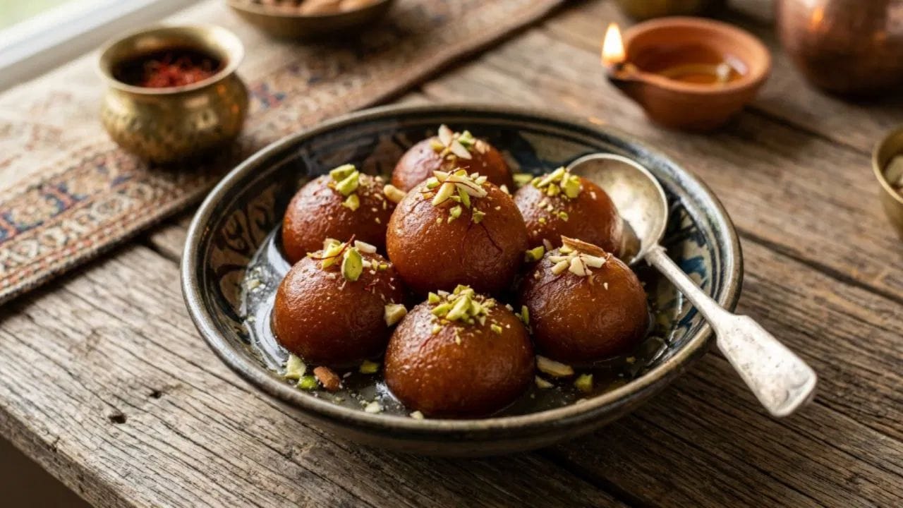 ગુલાબજાંબુની સાઇઝ પર પણ રાખે છે આધાર: ખાંડનો આ હિસાબ તમે કેવડા મોટા ગુલાબજાંબુ બનાવો છો તેના પર નિર્ભર કરે છે: મોટી સાઇઝ: જો તમે બજારમાં મળે તેવા મોટા કદના ગુલાબજાંબુ બનાવો છો, તો 1 કિલો ખાંડની ચાસણીમાં 60 થી 80 નંગ બનશે. મીડિયમ સાઇઝ: જો તમે મધ્યમ કદના જાંબુ બનાવો છો, તો આશરે 50 થી 60 કે 80 સુધી નંગ તૈયાર થઈ શકે છે. નાની સાઇઝ: જો તમે નાના કદના ગુલાબજાંબુ બનાવો છો, તો 1 કિલો ખાંડમાં 100 થી 120 નંગ આરામથી બની જશે.