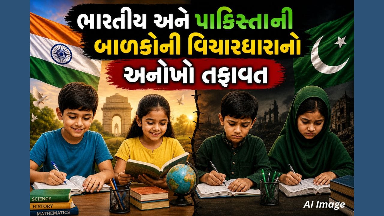 India vs Pakistan Kids: બાળકોની વિચારધારાનો અનોખો તફાવત, જોવા મળ્યા સંસ્કાર અને આક્રમકતા, જુઓ Video