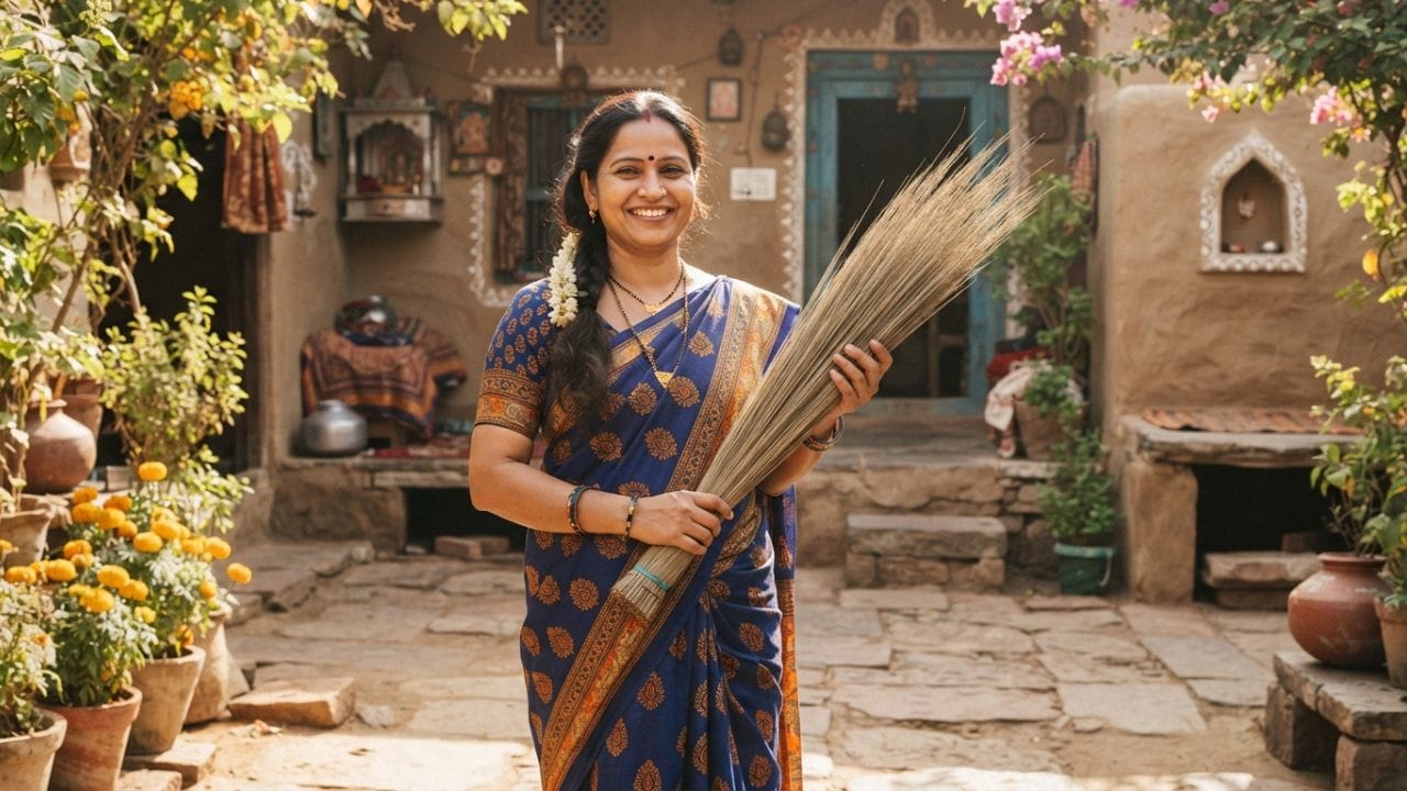 હિંદુ પંચાગ અનુસાર કેટલીક એવી તિથિ ઓ છે જે સાવરણી ખરીદવા માટે શુભ મનાય છે. જેમા સૌથી પહેલા કૃષ્ણપક્ષ માં જેને ગાંધારી પાક કહેવાય છે, આ સમયે સાવરણી ખરીદવાને ઘણુ શુભ માનવામાં આવે છે. 