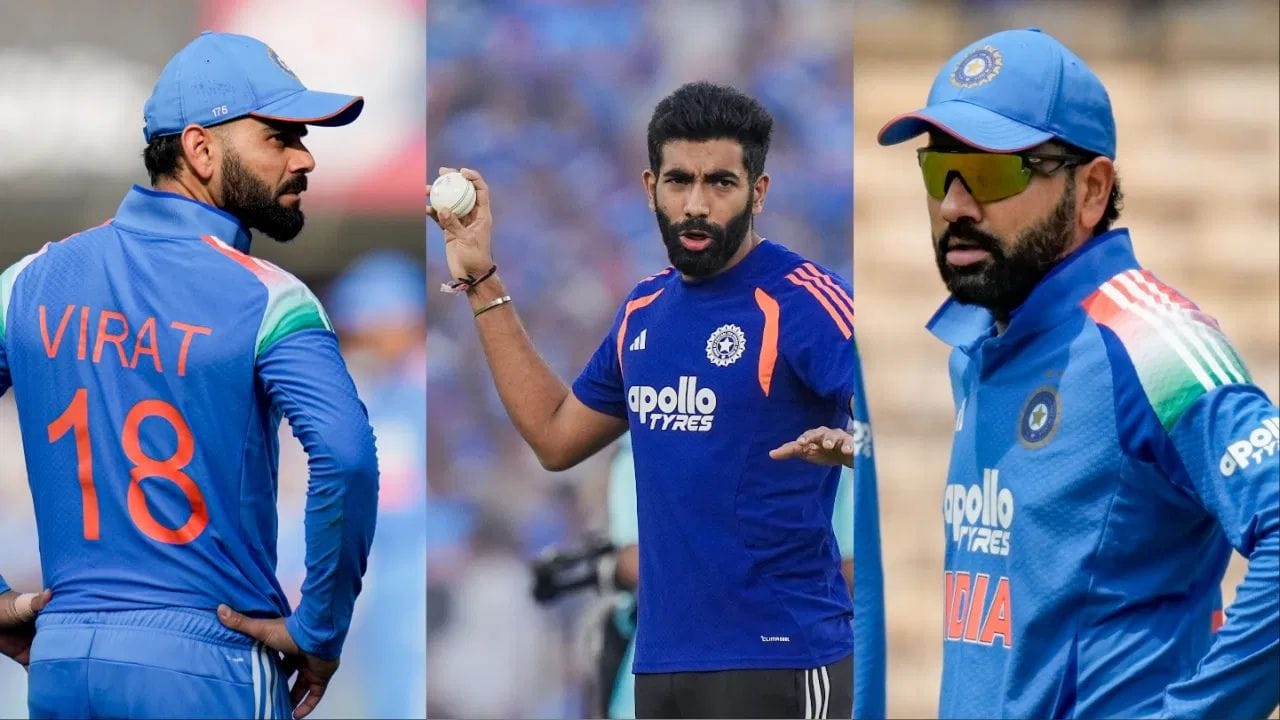 2023 ODI વર્લ્ડ કપ પછી આ ત્રણેયનું ODI માં સાથે ન રમવાનું કારણ કાં તો ઈજા અથવા વર્કલોડ મેનેજમેન્ટ રહ્યું છે. (ફોટો: PTI)