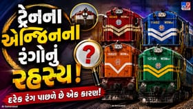 90% લોકો નથી જાણતા! ભારતીય રેલવેના એન્જિન અલગ-અલગ રંગના કેમ હોય છે?