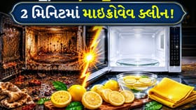 માઇક્રોવેવ સાફ કરવાની સૌથી સરળ ટ્રિક, હઠીલા ડાઘ પણ થશે ગાયબ