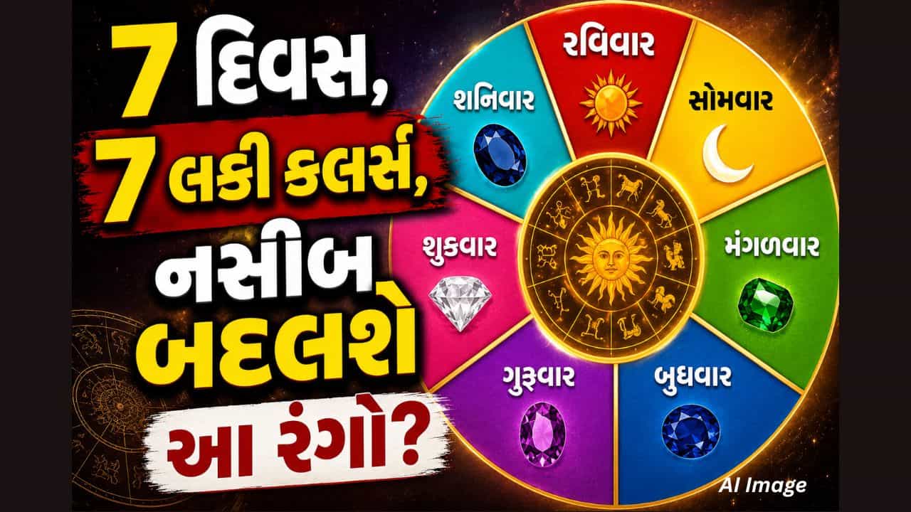 Astrology Lucky Colors: સોમવારથી રવિવાર સુધી... કયા દિવસે કયો રંગ પહેરવો? દરેક દિવસનો લકી રંગ જાણો