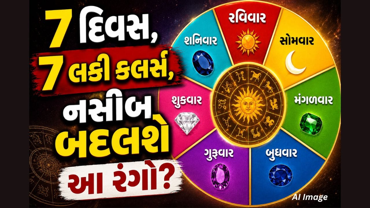 Astrology Lucky Colors: સોમવારથી રવિવાર સુધી... કયા દિવસે કયો રંગ પહેરવો? દરેક દિવસનો લકી રંગ જાણો