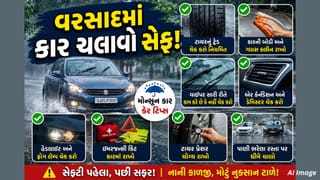 ચોમાસામાં કારની કાળજી કેવી રીતે રાખવી? જાણો ટાયરથી લઈને વાઇપર સુધીની સંપૂર્ણ ગાઈડ