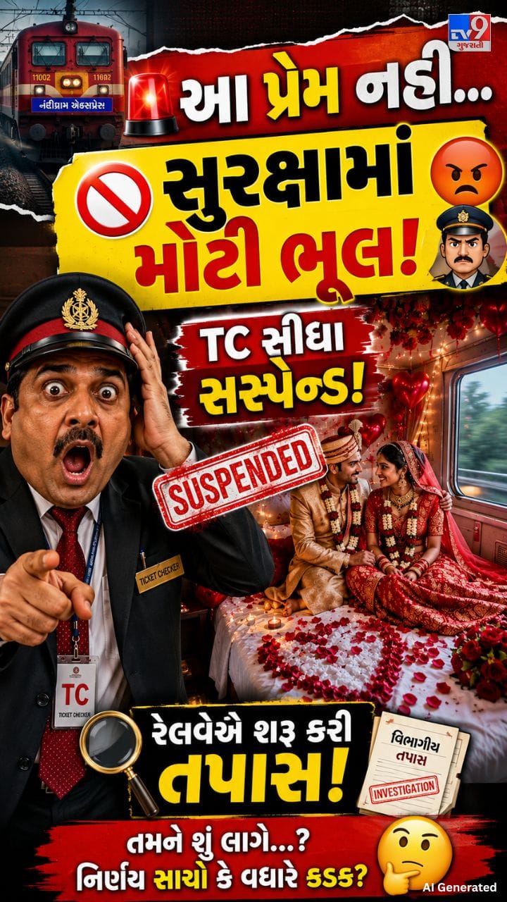 ટ્રેનના AC કોચને બનાવી દીધો 'રોમેન્ટિક સ્યુટ'