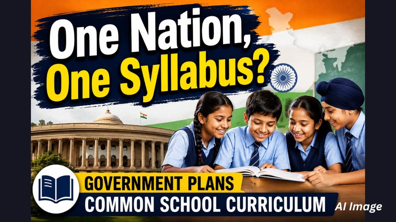'One Nation, One Syllabus' તરફ સરકારનું મોટું પગલું, તમામ બોર્ડ માટે એકસરખો અભ્યાસક્રમ!