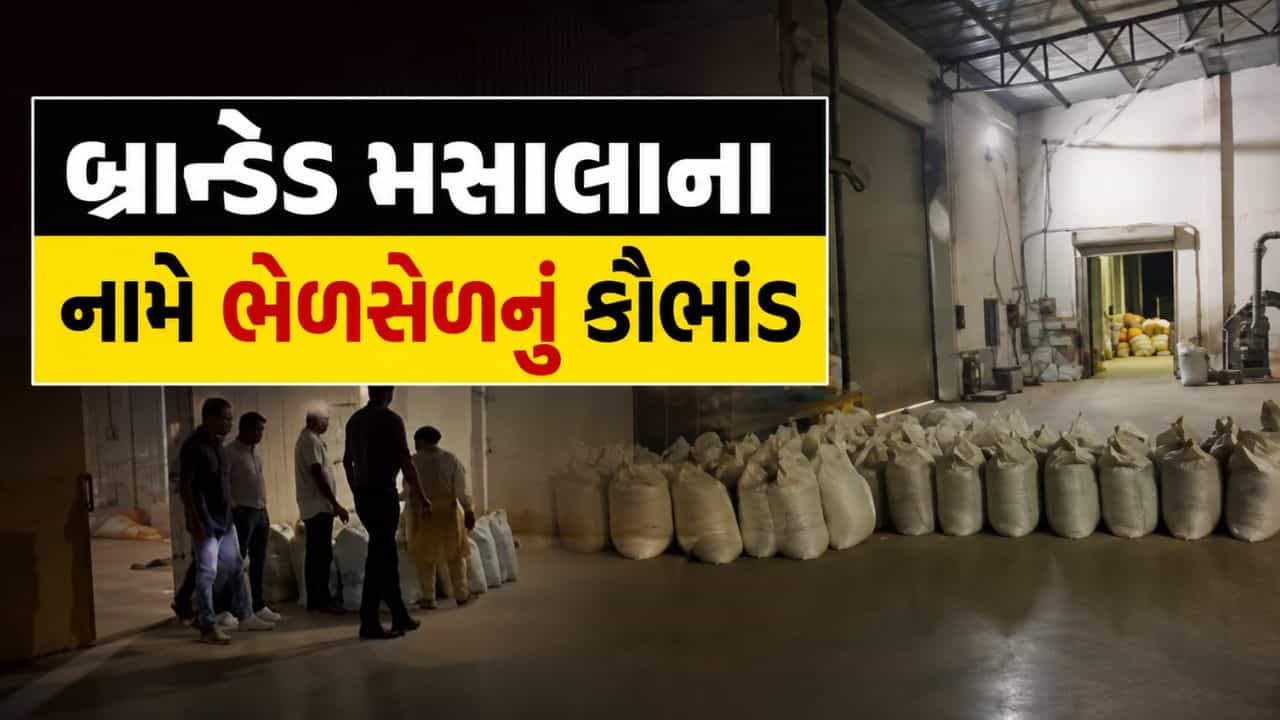 હવે મરચું-હળદર ખાવાનું પણ બંધ! રાજકોટમાં બ્રાન્ડેડ મસાલાના નામે ભેળસેળનું કૌભાંડ ઝડપાયું