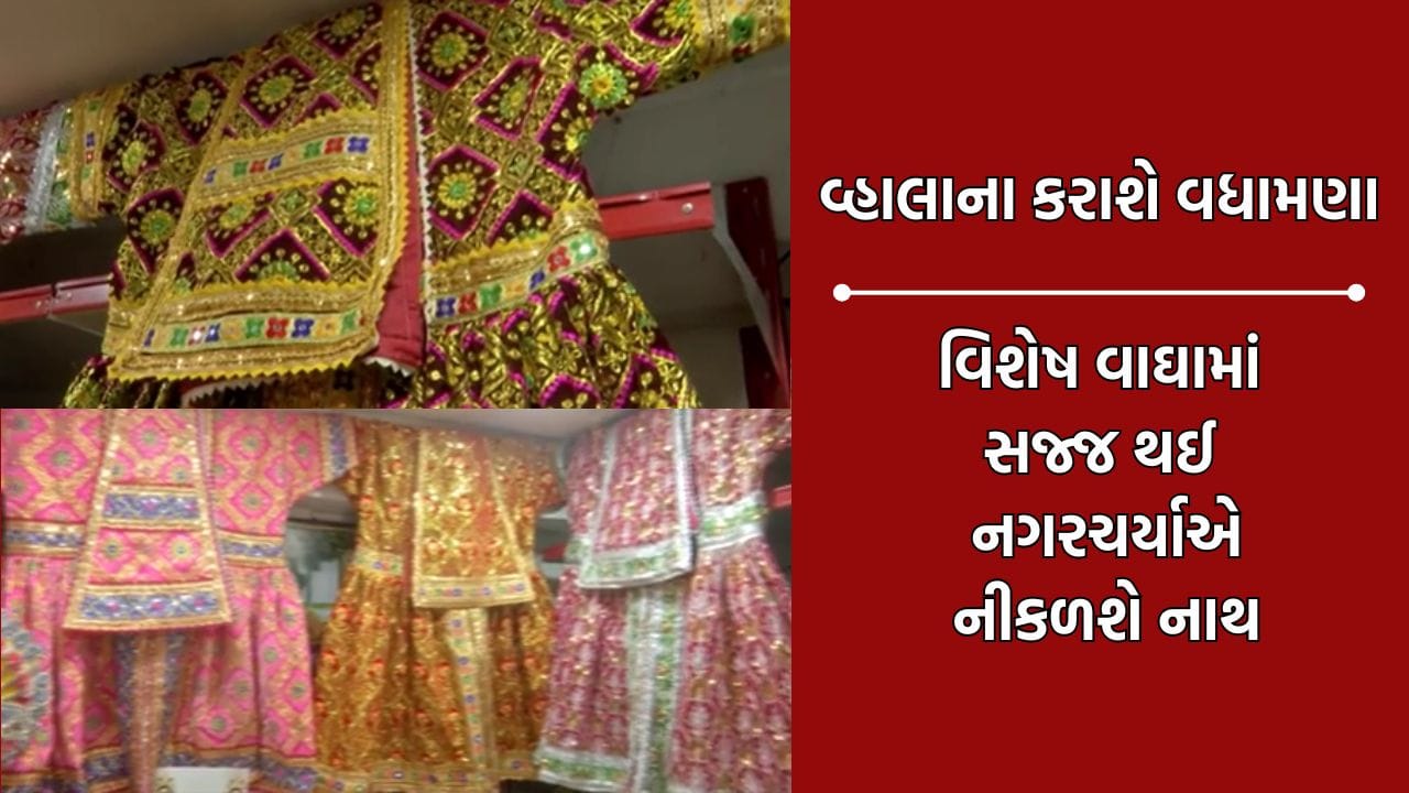રથયાત્રામાં ભગવાન જગન્નાથજીના શણગાર માટે તૈયાર કરાયા ખાસ વાઘા, જાણો આ વર્ષે ખાસ ક્યાં કલરના વાઘામાં વ્હાલો દેશે દર્શન?