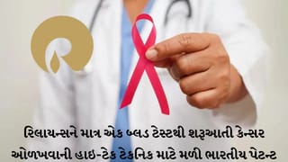 રિલાયન્સની કંપનીને મોટી સફળતા: લોહીની તપાસથી શરૂઆતી કેન્સર ઓળખવાની ટેકનિકને મળી ભારતીય પેટન્ટ