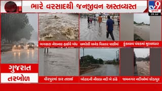 સૌરાષ્ટ્ર પર મેઘરાજા થયા ઓળઘોળ, રાજકોટ, જામનગર, અમરેલી, બોટાદમાં સાર્વત્રિક વરસાદથી ખેડૂતોમાં ખુશીની લહેર- Video