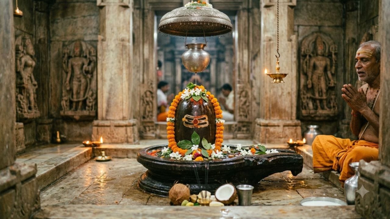 જળ અર્પિત કર્યા બાદ દૂધ, દહીં, ઘી, મધ અને સાકરથી બનતું પંચામૃત શિવલિંગ પર ચઢાવવું. ધ્યાનમાં રાખવું કે પંચામૃત કે દૂધ ચઢાવ્યા પછી શિવલિંગ પર ફરીથી શુદ્ધ જળ ચોક્કસ અર્પિત કરવું. આ આખી પ્રક્રિયા દરમિયાન મનમાં 'ૐ નમઃ શિવાય' અથવા મહામૃત્યુંજય મંત્રનો નિરંતર જાપ કરતા રહેવું.