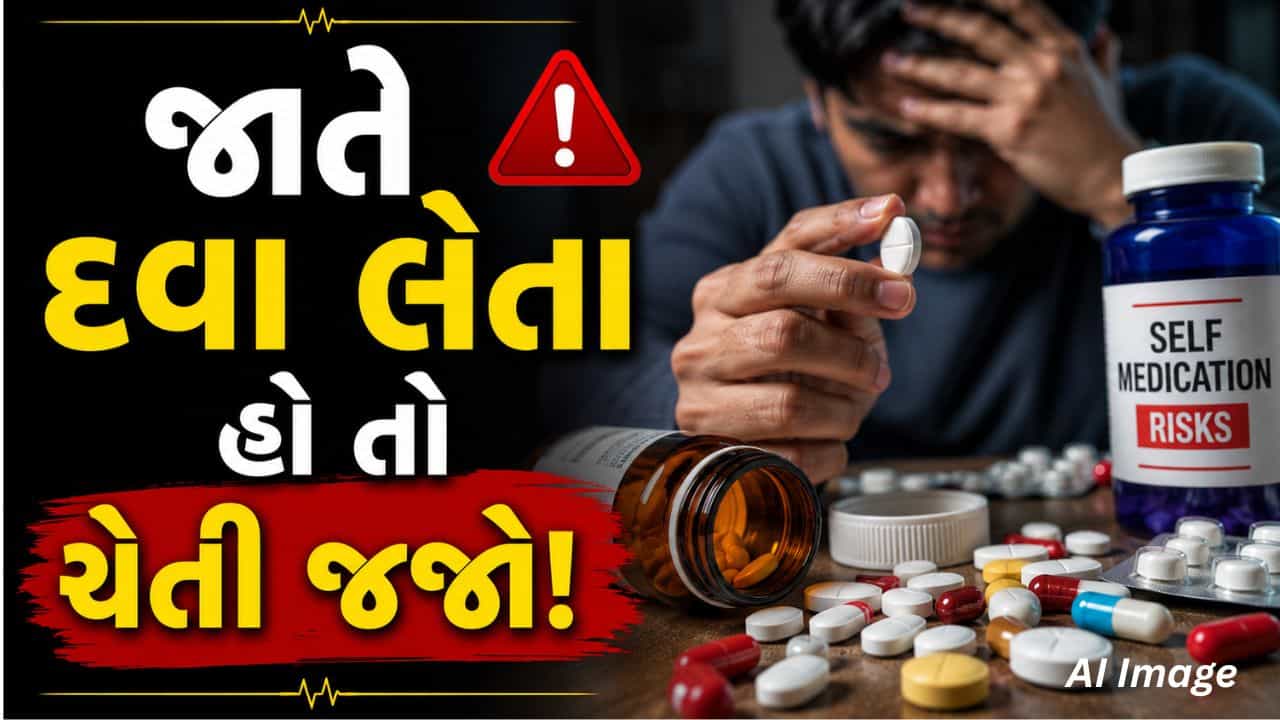 મેડિકલ સ્ટોર્સમાંથી જાતે દવા લેતા હોય તો ચેતી જજો, શરીર માટે બની શકે છે હાનિકારક