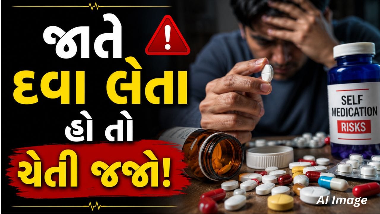 મેડિકલ સ્ટોર્સમાંથી જાતે દવા લેતા હોય તો ચેતી જજો, શરીર માટે બની શકે છે હાનિકારક