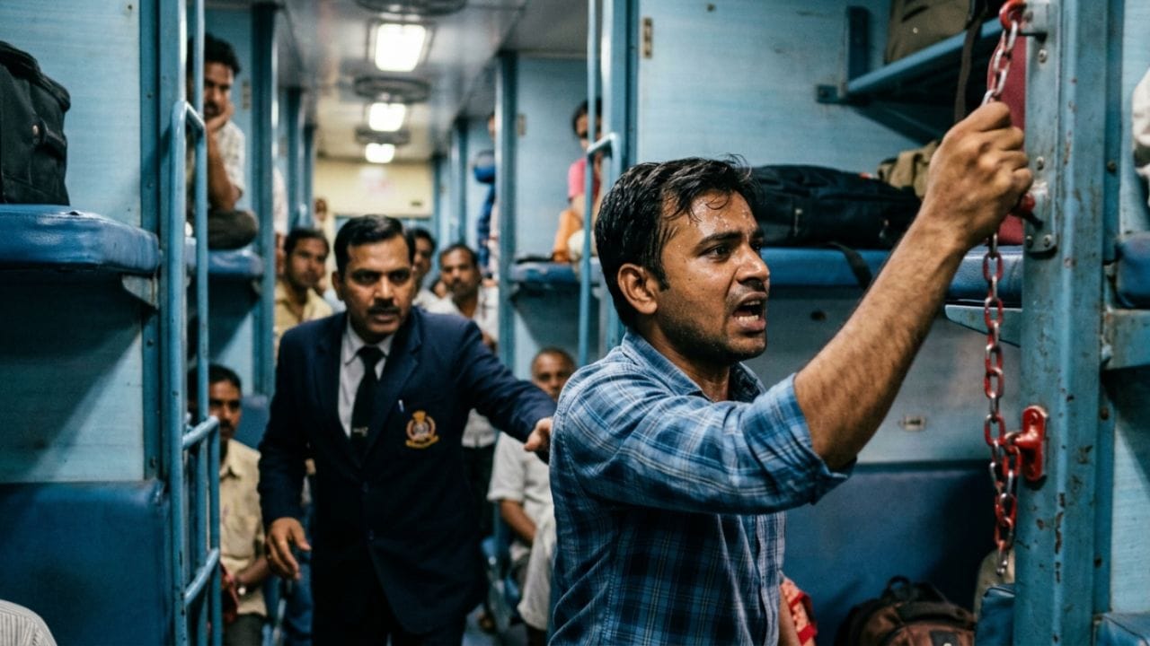 ટ્રેનના કોઈ પણ કોચમાં અચાનક શોર્ટ સર્કિટ કે અન્ય કોઈ કારણે આગ લાગી જાય, અથવા ટ્રેનના પાટા પર કોઈ મોટો ખતરો કે અકસ્માત સર્જાવાની શક્યતા દેખાય, તો તેવા સંજોગોમાં વિલંબ કર્યા વગર ચેન ખેંચવી સંપૂર્ણપણે કાયદેસર અને જરૂરી છે. આનાથી સમયસર મોટી જાનહાનિ અટકાવી શકાય છે.