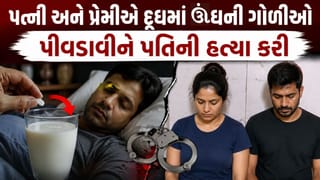 Breaking News : પત્નીએ પતિને દૂધમાં ઊંઘની 10 ગોળીઓ પીવડાવી, પ્રેમી સાથે મળી હત્યા કરી