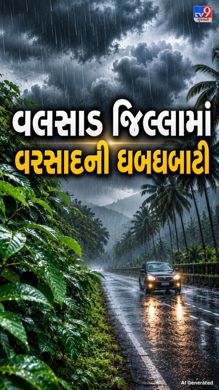 રસ્તા પર નદીઓ વહેતી હોય તેવા દ્રશ્યો !