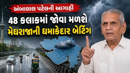 અંબાલાલ પટેલની આગાહી, 48 કલાકમાં મેઘરાજાની જોવા મળશે ધમાકેદાર બેટિંગ