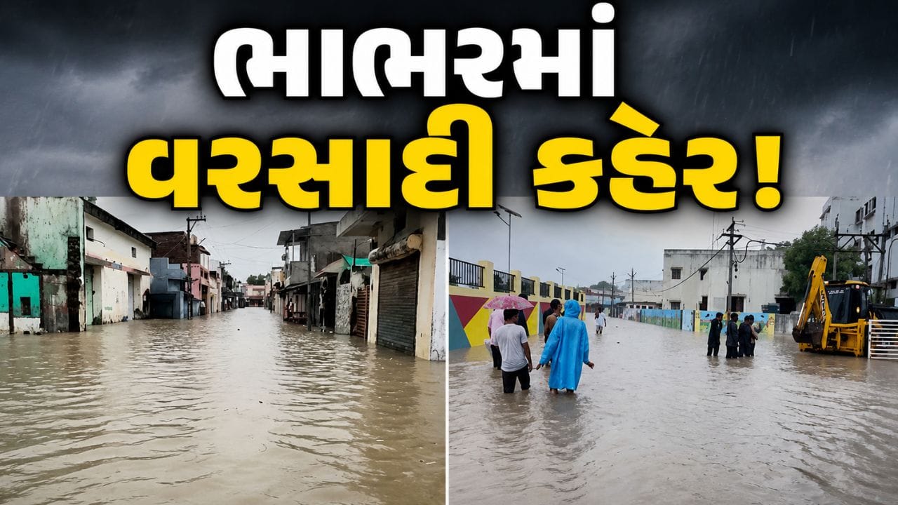Breaking News : બનાસકાંઠાના ભાભરમાં મેઘતાંડવ ! 10 ઈંચ વરસાદથી અનેક વિસ્તારો પાણીમાં ડૂબ્યા Breaking News : બનાસકાંઠાના ભાભરમાં મેઘતાંડવ ! 10 ઈંચ વરસાદથી અનેક વિસ્તારો પાણીમાં ડૂબ્યા