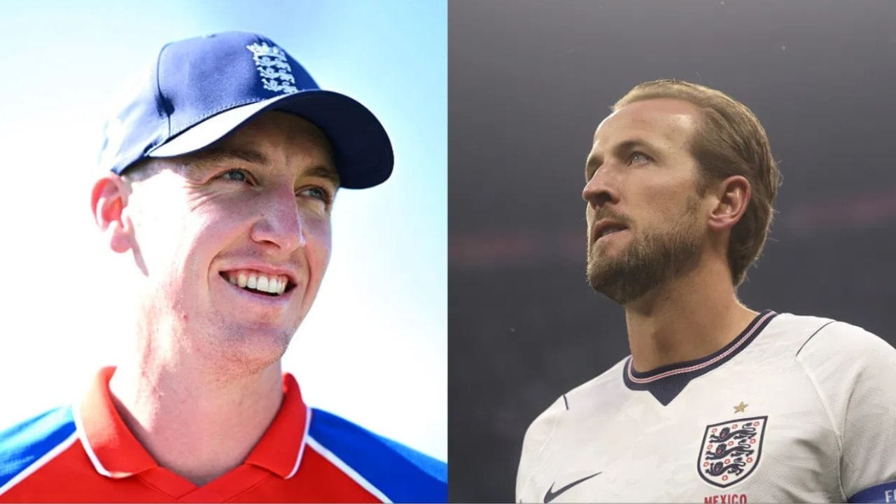 IND vs ENG T20 શ્રેણીથી લઈને FIFA વર્લ્ડ કપ સુધી, ઈંગ્લેન્ડની નજર તેમના કેપ્ટન હેરી બ્રુક પર ટકેલી છે. IND vs ENG T20 શ્રેણીમાં કેપ્ટન હેરી બ્રુક છે, જ્યારે FIFA વર્લ્ડ કપ 2026 માં કેપ્ટન હેરી કેન છે. બંને હેરી પોતપોતાની ટીમો સાથે વિજયના મિશન પર છે.