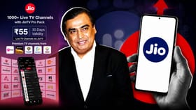 રુ 55માં 1 હજારથી વધુ લાઈલ ટીવી ચેનલ ! Jioએ લોન્ચ કર્યો ધમાકેદાર પ્લાન