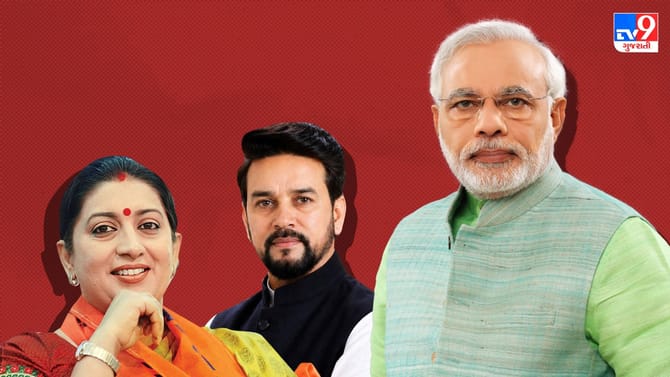 મોદી મંત્રીમંડળમાંથી રાજનાથ સિંહ-ગડકરી થશે આઉટ, ઈરાની-ઠાકુર થશે ઈન ?
