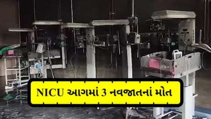 વહેલી સવારે હોસ્પિટલમાં આગનો તાંડવ, અમરાવતી NICUમાં 3માસૂમનાં મોત