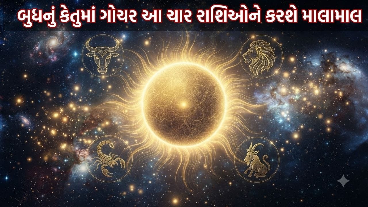 Budh Gochar 2026: બુધનું કેતુ માં ગોચર આ ચાર રાશિઓને રક્ષાબંધન સુધીમાં કરશે માલામાલ