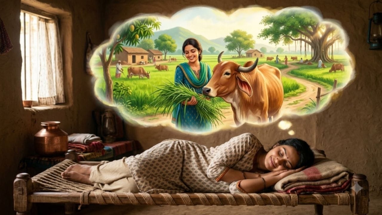 સ્વપ્નોની દુનિયા ખૂબ જ રહસ્યમય હોય છે. ઘણીવાર ઊંઘમાં દેખાતી નાની ઘટના પણ સવારે જાગ્યા પછી મનમાં અનેક પ્રશ્નો છોડી જાય છે. ખાસ કરીને જ્યારે સપનામાં ગાય કે ગૌમાતા દેખાય ત્યારે હિન્દુ ધર્મમાં તેને અત્યંત શુભ સંકેત માનવામાં આવે છે. જ્યોતિષાચાર્ય આચાર્ય મદન મોહનના જણાવ્યા અનુસાર ગૌમાતાના અલગ-અલગ સ્વરૂપ કે અંગોનું સ્વપ્ન અલગ-અલગ શુભ ફળ તરફ ઈશારો કરે છે.