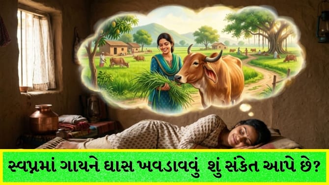 સ્વપ્નમાં ગાય દેખાવાનો અર્થ: ધનલાભ અને સફળતાના સંકેતો