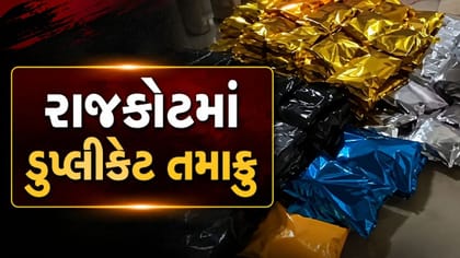 રાજકોટમાં SOG ના દરોડામાં ડુપ્લીકેટ તમાકુ ફેક્ટરી ઝડપાઈ