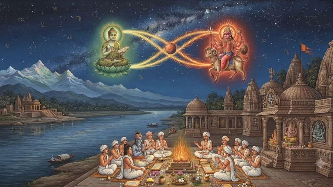 નોંધ: અહીં આપેલી માહિતી જ્યોતિષ શાસ્ત્રના આધારે TV9 Gujarati તેની સત્યતાની પુષ્ટિ કરતુ નથી આથી વધારે માહિતી માટે જે તે નિષ્ણાંતની સલાહ લેવી.