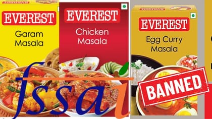 Everest મસાલામાં ગેરરીતિ: FSSAI એ નોટિસ ફટકારી