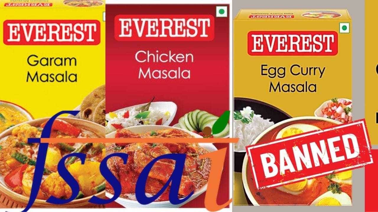 Everest ના મસાલા પર FSSAI ની મોટી કાર્યવાહી, હિંગ અને ગરમ મસાલા સહિતના પ્રોડક્ટ્સમાં ગેરરીતિ સામે આવતા ફટકારી નોટિસ